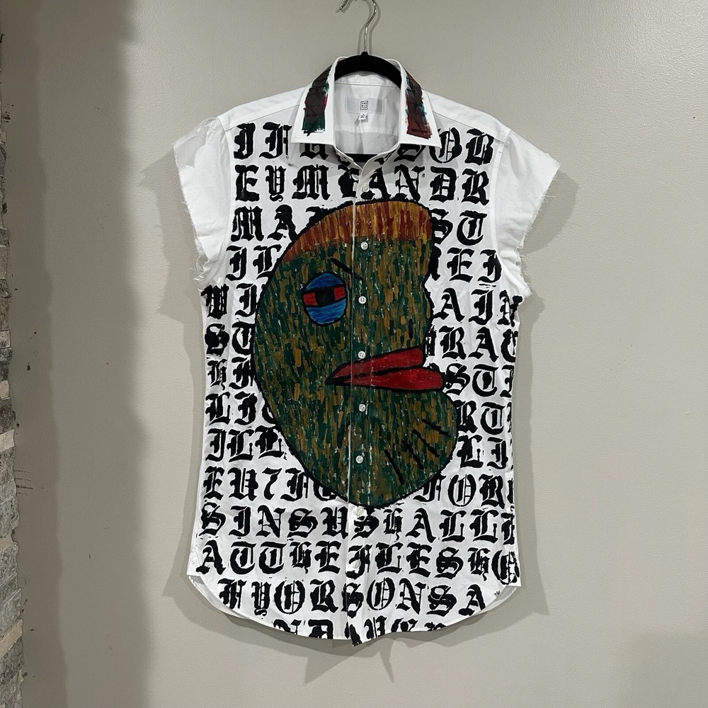 Unique  The Blk Tux Shirt Design Men's 15 36/37